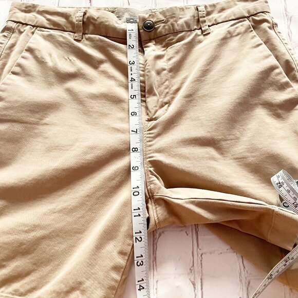 Everlane Women's Khaki Tan 7" Cotton Blend Shorts 30 Preppy Classic Outdoor - Picture 5 of 8
